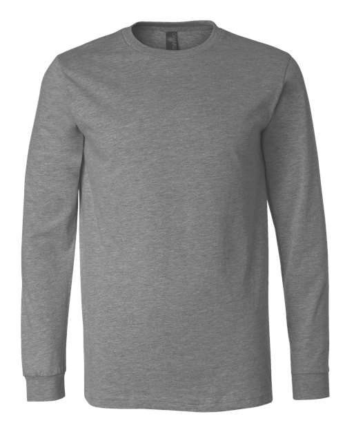 Heather CVC Long Sleeve Tee - Image 5