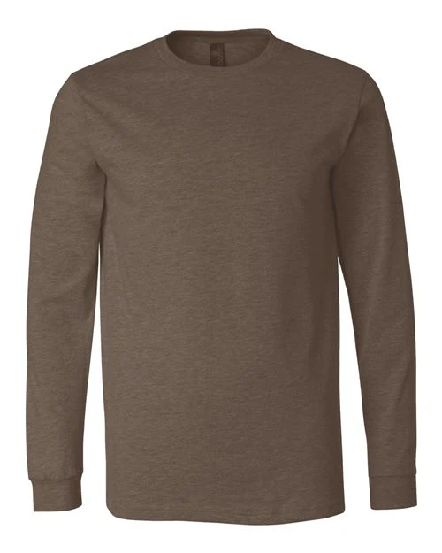 Heather CVC Long Sleeve Tee - Image 6