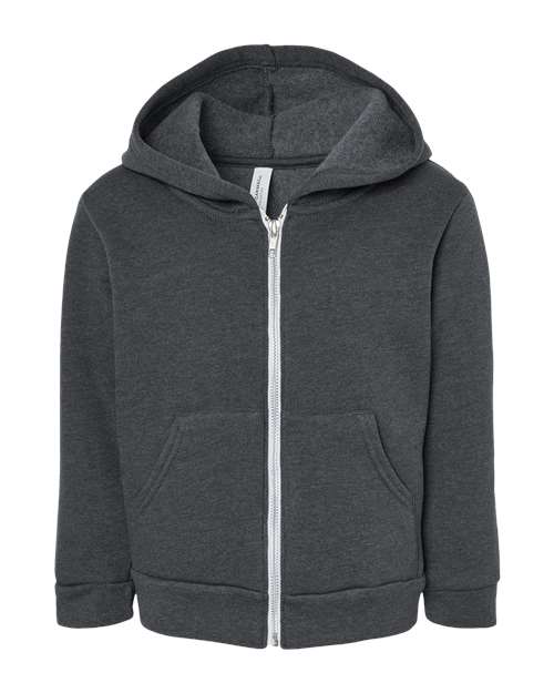 Toddler Sponge Fleece Full-Zip Hoodie Sweatshirt - Image 3
