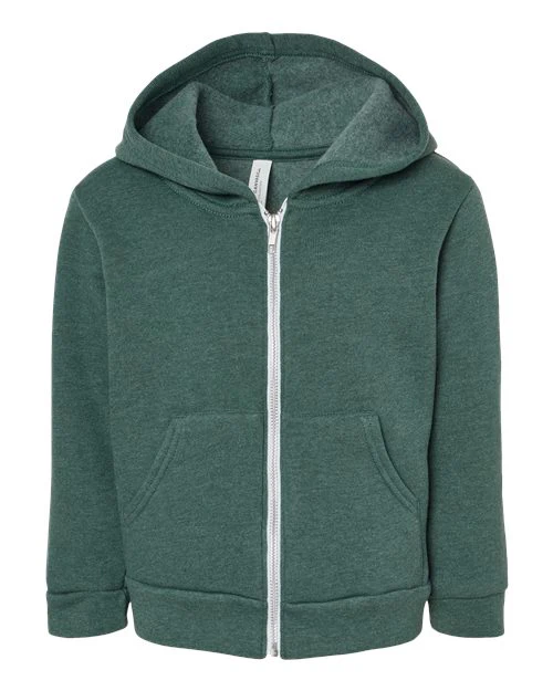 Toddler Sponge Fleece Full-Zip Hoodie Sweatshirt - Image 4