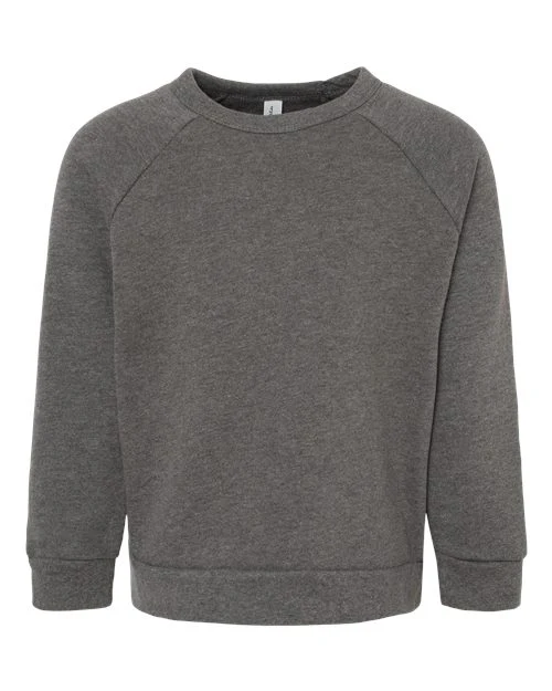 Toddler Sponge Fleece Raglan Crewneck Sweatshirt - Image 4