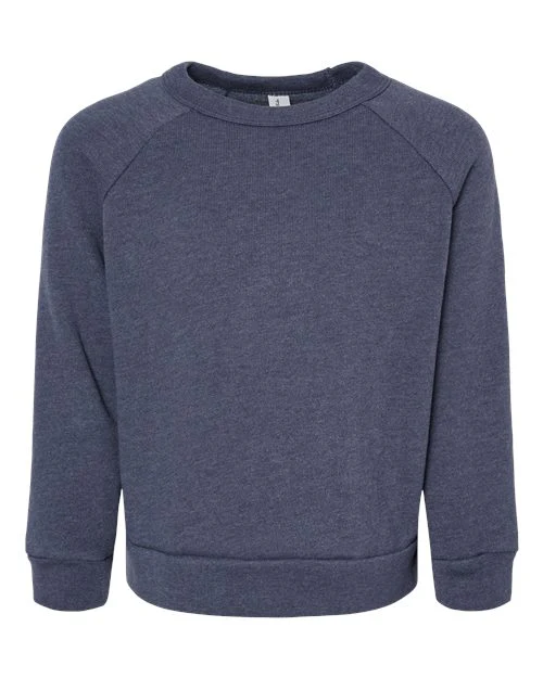 Toddler Sponge Fleece Raglan Crewneck Sweatshirt - Image 6