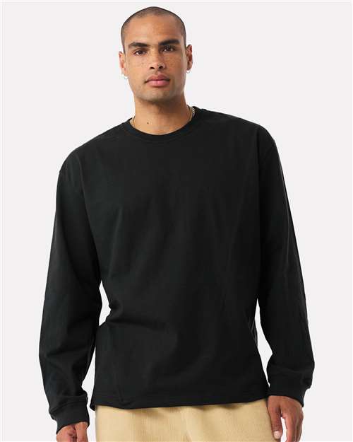 Unisex 7.5 oz Heavyweight Long Sleeve Tee - Image 4