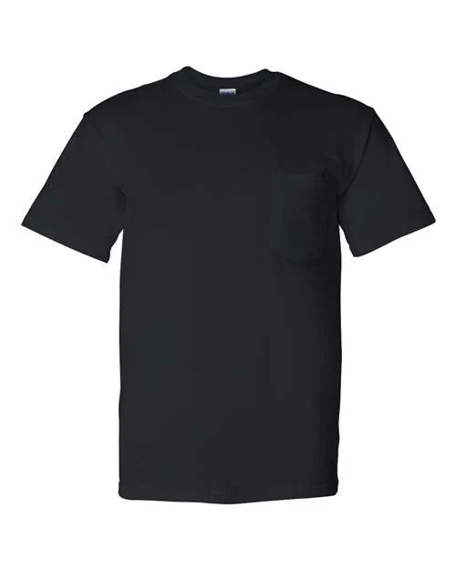 Unisex DryBlend® Pocket T-Shirt - Image 3