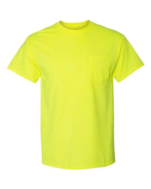Unisex DryBlend® Pocket T-Shirt - Image 9
