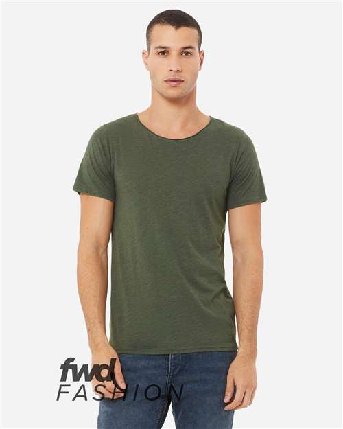 Unisex FWD Fashion Triblend Raw Neck Tee - Image 2