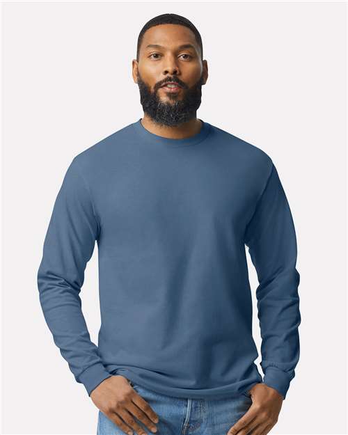 Unisex Heavy Cotton™ Long Sleeve T-Shirt - Image 12