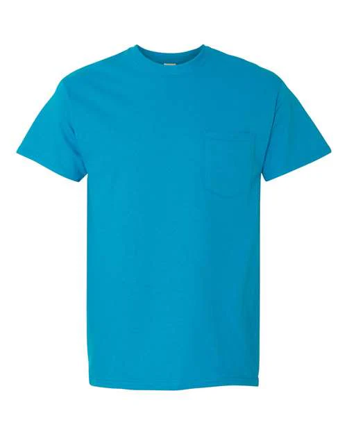 Unisex Heavy Cotton™ Pocket T-Shirt - Image 12