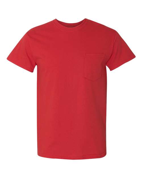 Unisex Heavy Cotton™ Pocket T-Shirt - Image 9
