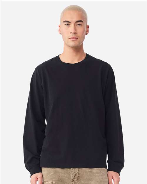 Unisex Heavyweight Garment-Dyed Long Sleeve Tee - Image 2