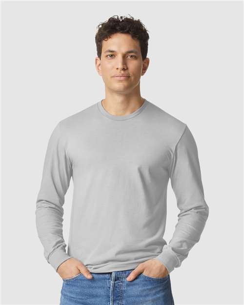 Unisex Softstyle® CVC Long Sleeve T-Shirt - Image 3