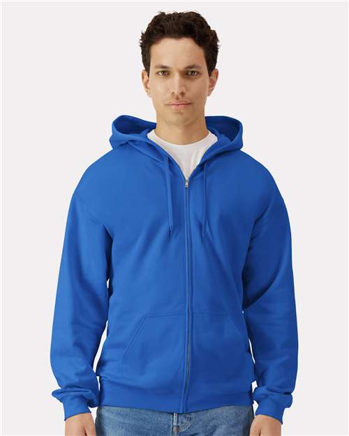 Unisex Softstyle® Full-Zip Hooded Sweatshirt - Image 10
