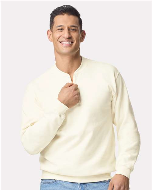 Unisex Softstyle® Midweight 1/4 Zip Sweatshirt - Image 7