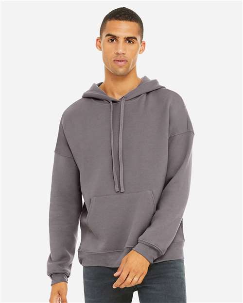 Unisex Sponge Fleece Drop Shoulder Hoodie Sweatshirt - Image 15