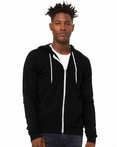 Unisex Sponge Fleece Full-Zip Hoodie Sweatshirt - Image 13