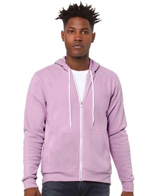 Unisex Sponge Fleece Full-Zip Hoodie Sweatshirt - Image 32