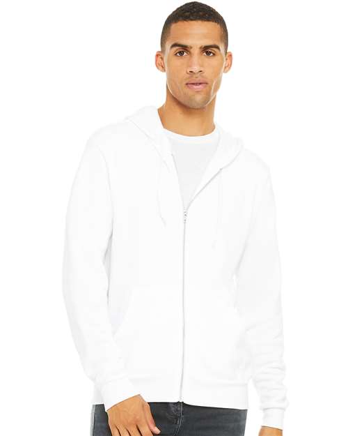 Unisex Sponge Fleece Full-Zip Hoodie Sweatshirt - Image 50