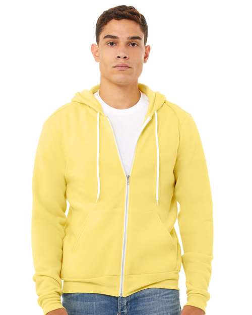 Unisex Sponge Fleece Full-Zip Hoodie Sweatshirt - Image 51