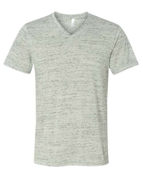 Unisex Textured Jersey V-Neck Tee - Image 16