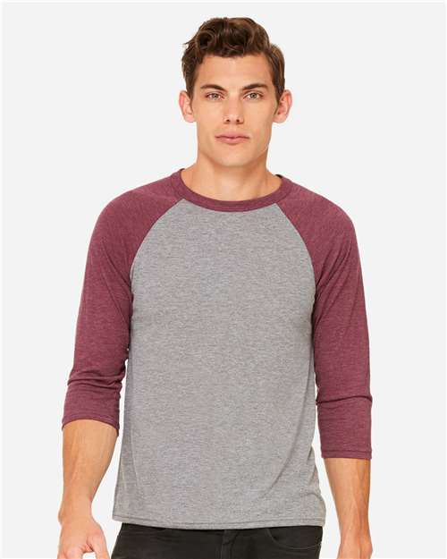 Unisex Three-Quarter Sleeve Baseball Tee - Image 11