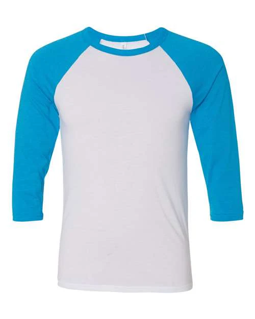 Unisex Three-Quarter Sleeve Baseball Tee - Image 27