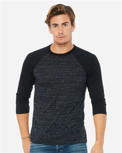 Unisex Three-Quarter Sleeve Baseball Tee - Image 3
