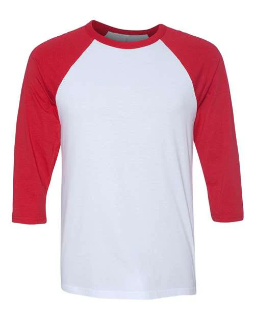 Unisex Three-Quarter Sleeve Baseball Tee - Image 31