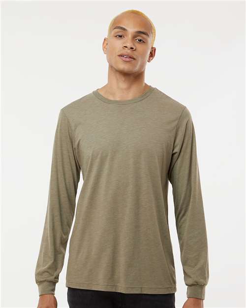 Unisex Triblend Long Sleeve Tee - Image 14