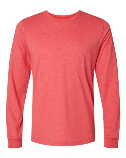 Unisex Triblend Long Sleeve Tee - Image 15