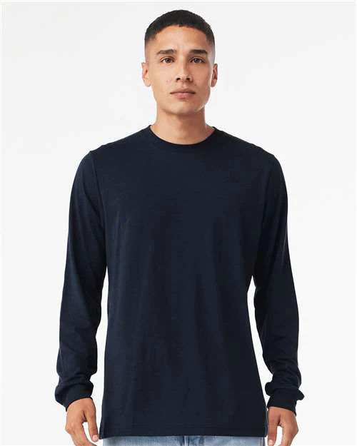 Unisex Triblend Long Sleeve Tee - Image 18
