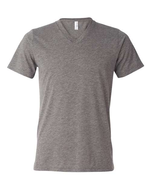 Unisex Triblend V-Neck Tee - Image 15