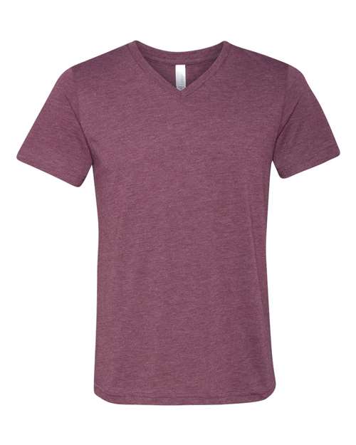 Unisex Triblend V-Neck Tee - Image 16
