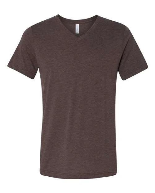 Unisex Triblend V-Neck Tee - Image 6