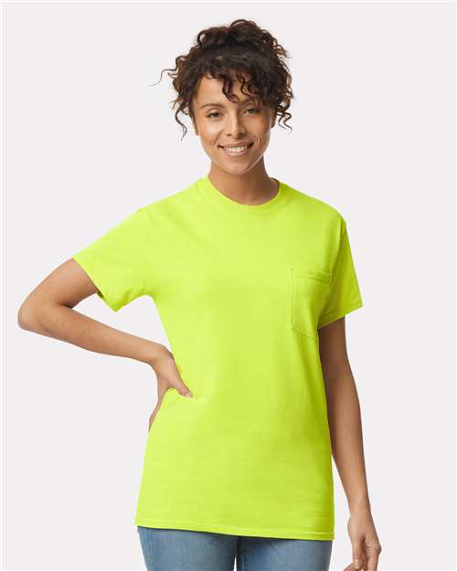Unisex Ultra Cotton® Pocket T-Shirt - Image 12