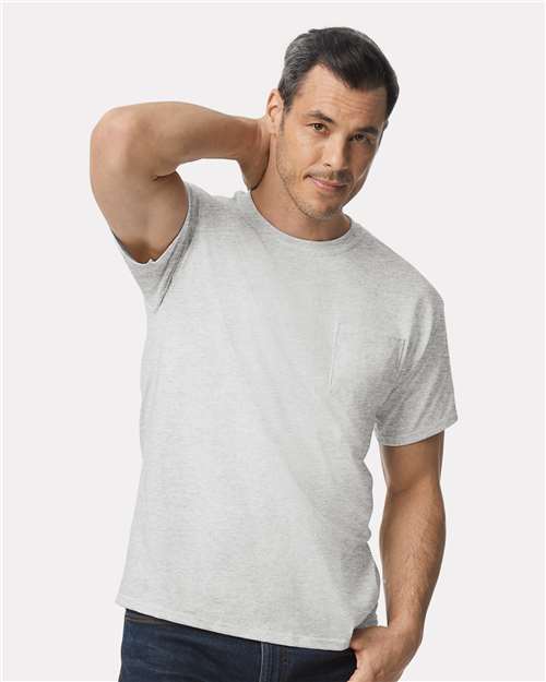 Unisex Ultra Cotton® Pocket T-Shirt - Image 2