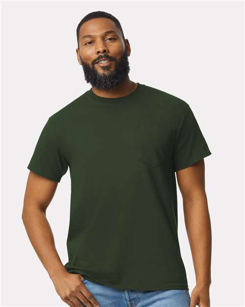 Unisex Ultra Cotton® Pocket T-Shirt - Image 5