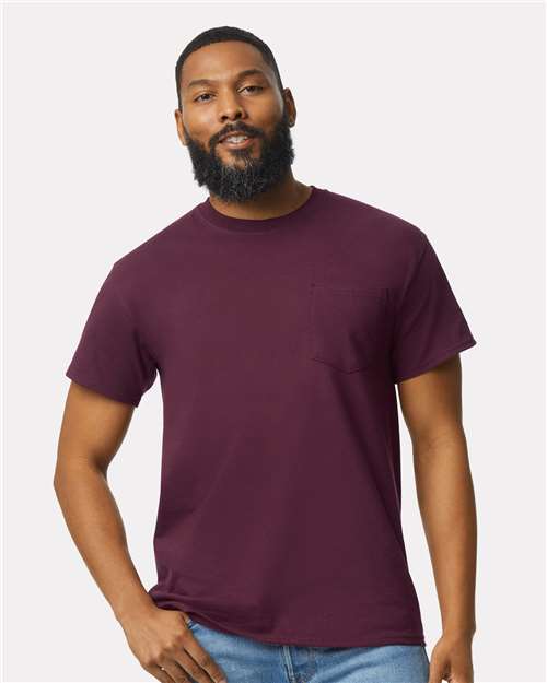 Unisex Ultra Cotton® Pocket T-Shirt - Image 7