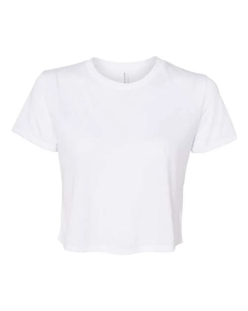 Women’s Flowy Crop Tee - Image 9