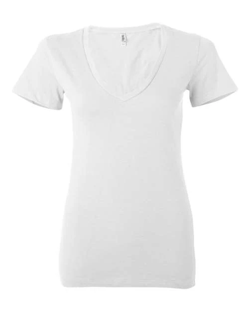 Women’s Jersey Deep V-Neck Tee - Image 14