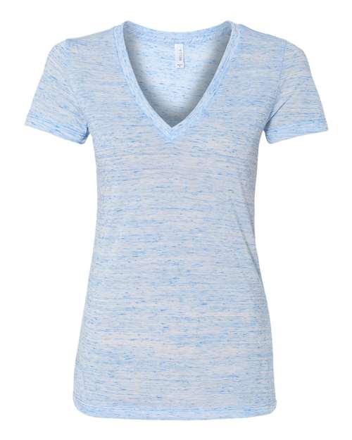 Women’s Jersey Deep V-Neck Tee - Image 4