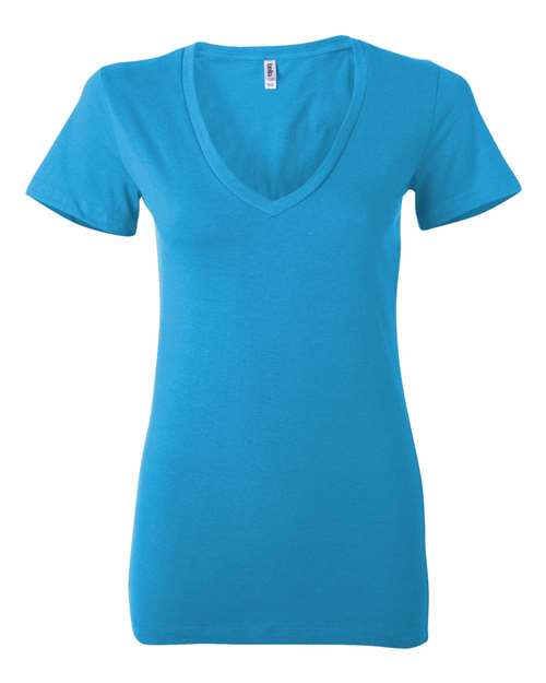 Women’s Jersey Deep V-Neck Tee - Image 9