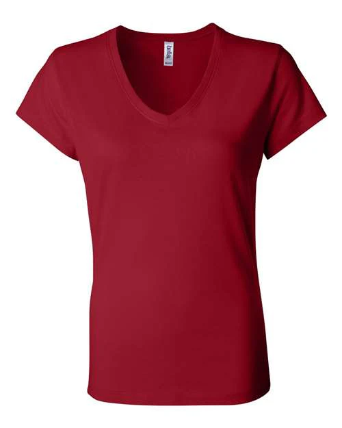 Women’s Jersey V-Neck Tee - Image 8