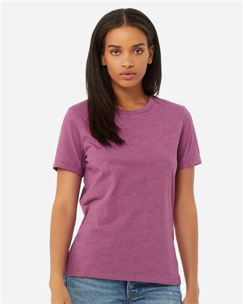 Women’s Relaxed Fit Heather CVC Tee - Image 13