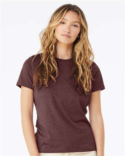 Women’s Relaxed Fit Heather CVC Tee - Image 15
