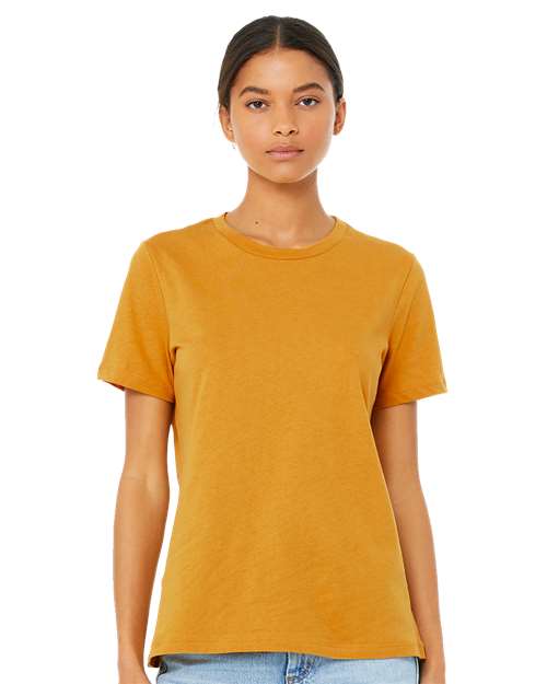 Women’s Relaxed Fit Heather CVC Tee - Image 17