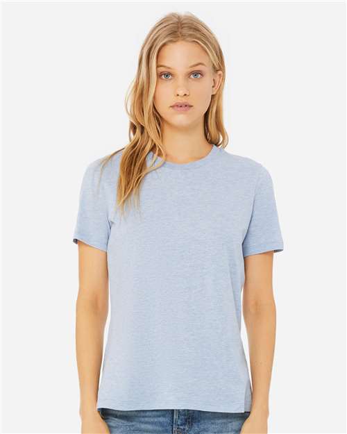 Women’s Relaxed Fit Heather CVC Tee - Image 22