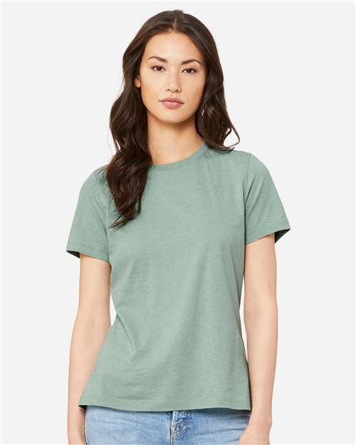 Women’s Relaxed Fit Heather CVC Tee - Image 23