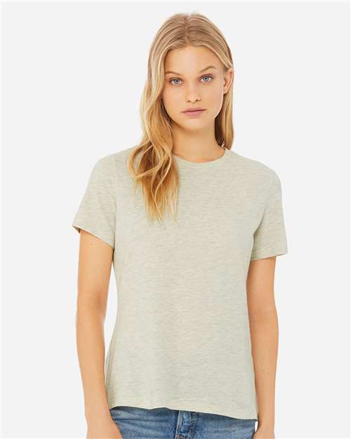 Women’s Relaxed Fit Heather CVC Tee - Image 25
