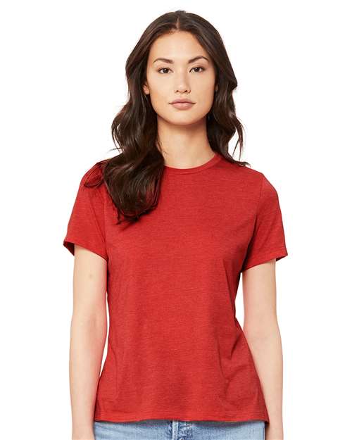Women’s Relaxed Fit Heather CVC Tee - Image 26