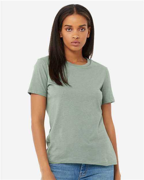 Women’s Relaxed Fit Heather CVC Tee - Image 27